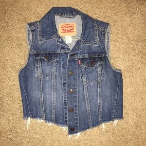 Denim Levi Vest